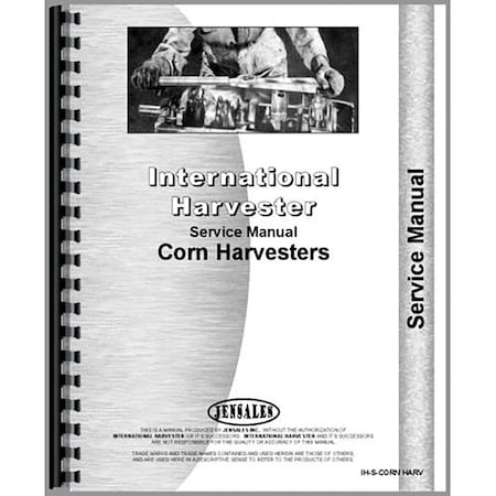 Service Manual For International Harvester Corn Binder Harvester